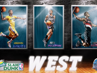 2014 NBA All Star Slam Dunk West