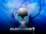 Alienware Computer Blue Ripple