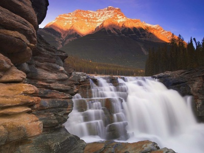 Athabasca Falls Jasper National Park Alberta