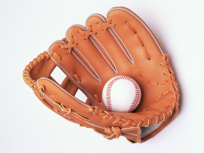 Baseball Glove And Ball