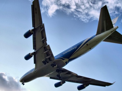 Boeing 747 Flying Clouds