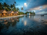 Bungalows In French Polynesia