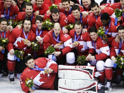 Canadian Ice Hockey Team Gold Sochi