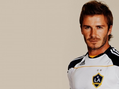 Charming David Beckham