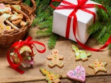 Christmas Baking Cookies Gifts Bowknot