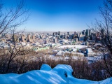 City Of Montreal In Winter