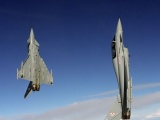 Climbing Eurofighter Typhoon