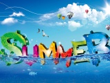 Cool Summer 3D Art