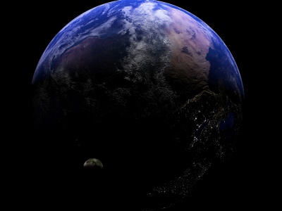 Earth And Moon