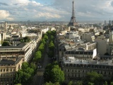 Eiffel Tower Paris France Landscape Cityscape Architecture City Landscape