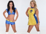 Golden State Warriors Nba American Basketball Amira And Casey Cheerleaders