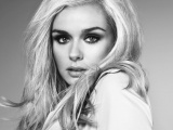 Katherine Jenkins View Actress Celebrity Black And White