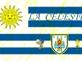 La Celeste Uruguay Football Crest Logo