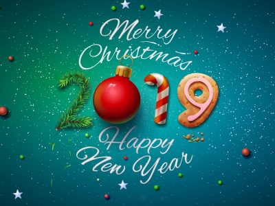 Merry Christmas Happy New Year 2019