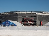 MetLife Stadium Snow-Super Bowl 2014