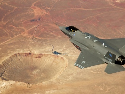 Military Jet Fighter F35 Lightning Ii