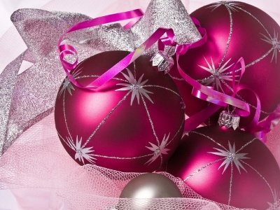 New Year Christmas Pink