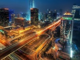 Peking Road Sky Skyscrapers City Landscape