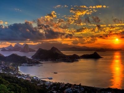 Rio De Janeiro Sunset