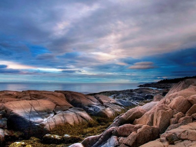 Rock Seaside Sea Nature Landscapes