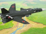 Russian Su-47 Berkut Fighter