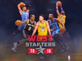 West 2016 NBA All Star Starters