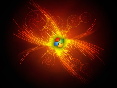 Windows 7 Computer Vector