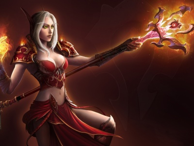 World Of Warcraft Wow Blood Elf Elf Mage