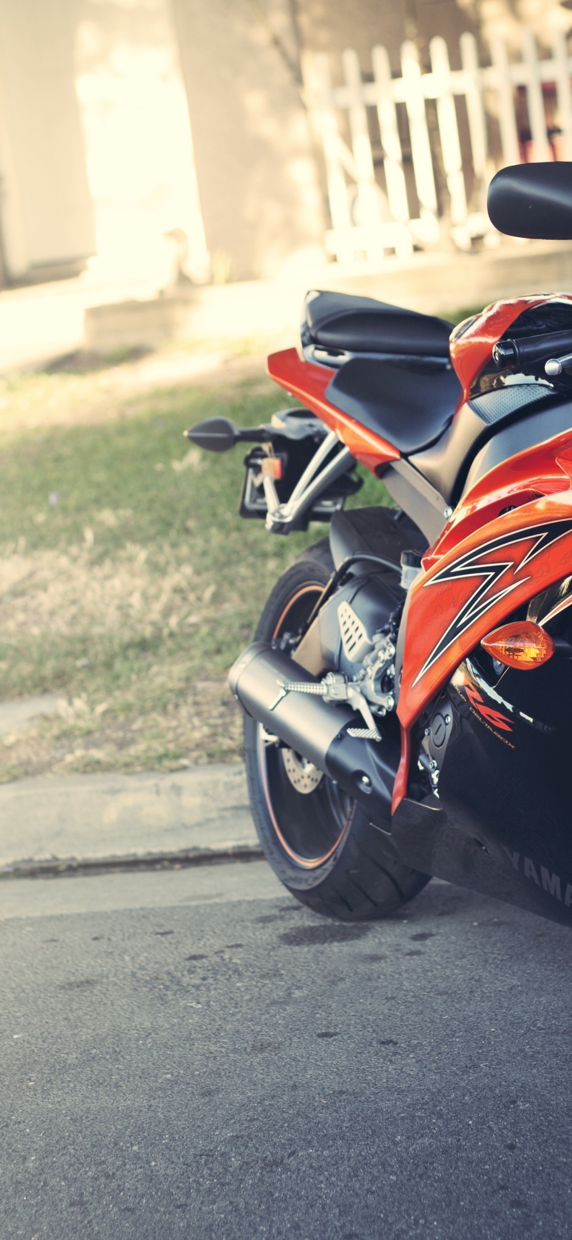 2009 Yamaha YZF-R6 Orange