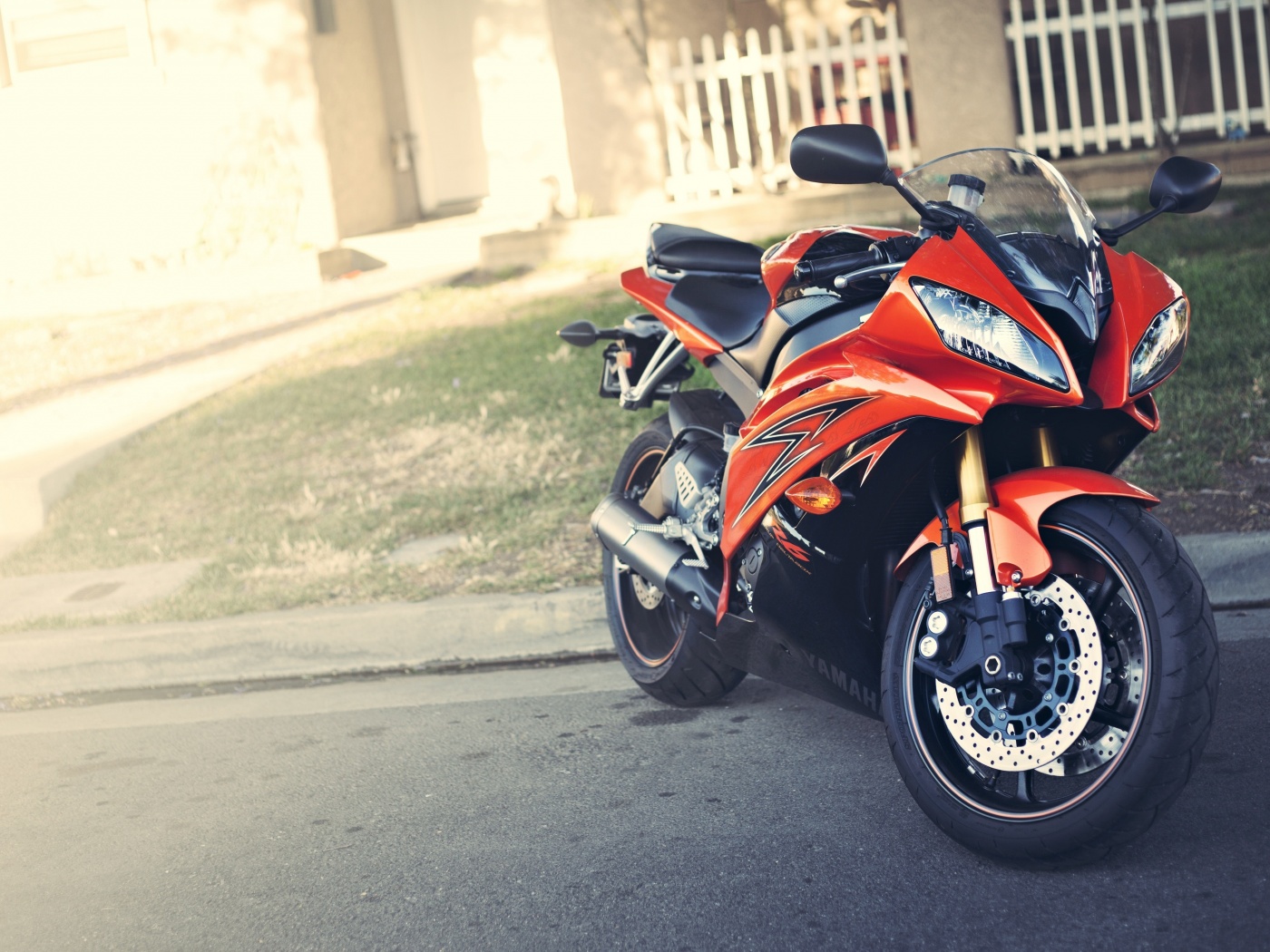 2009 Yamaha YZF-R6 Orange