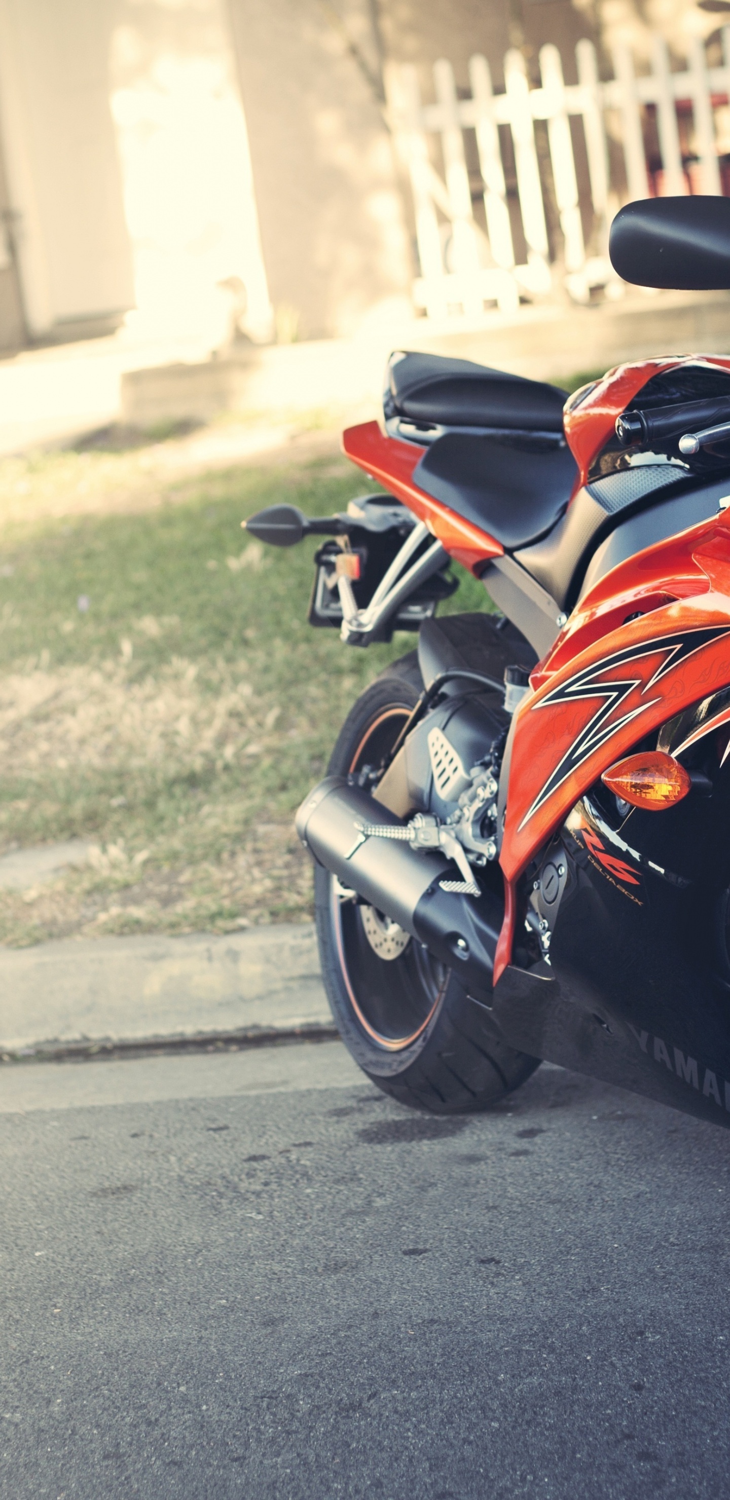 2009 Yamaha YZF-R6 Orange