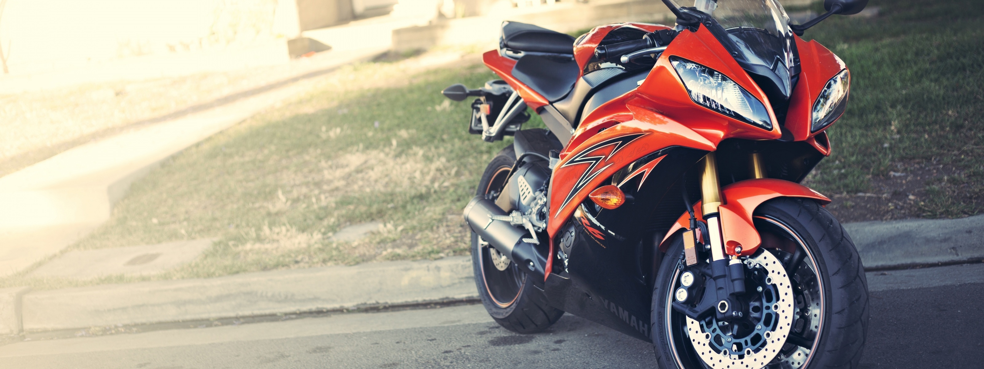 2009 Yamaha YZF-R6 Orange