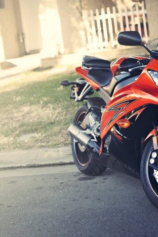 2009 Yamaha YZF-R6 Orange