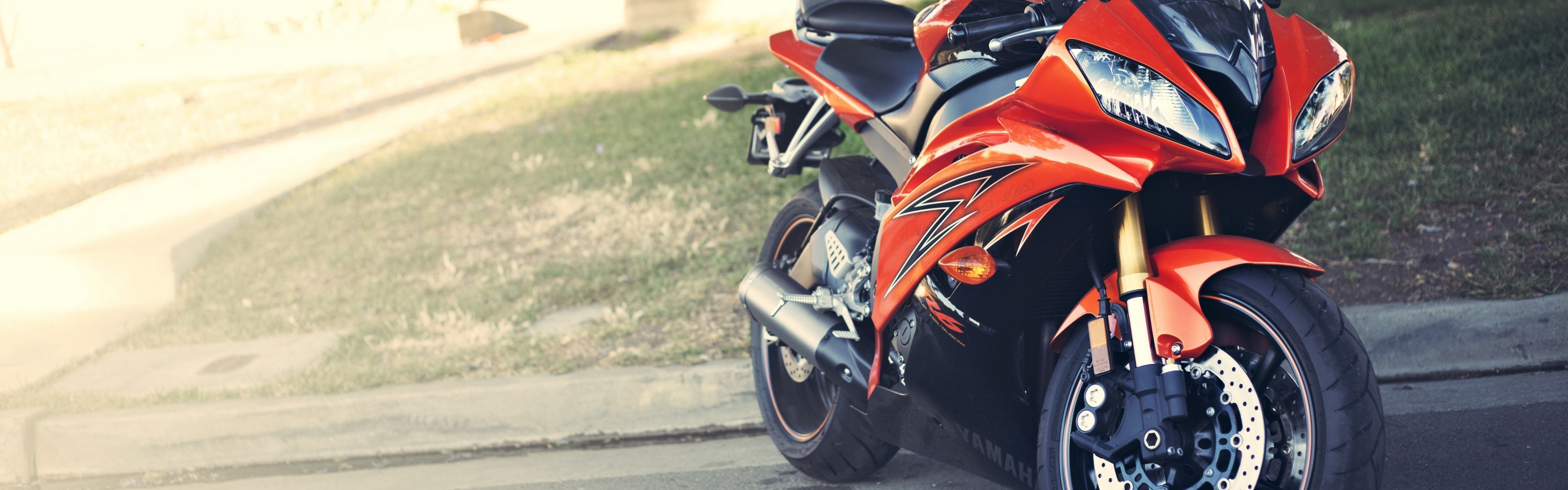 2009 Yamaha YZF-R6 Orange