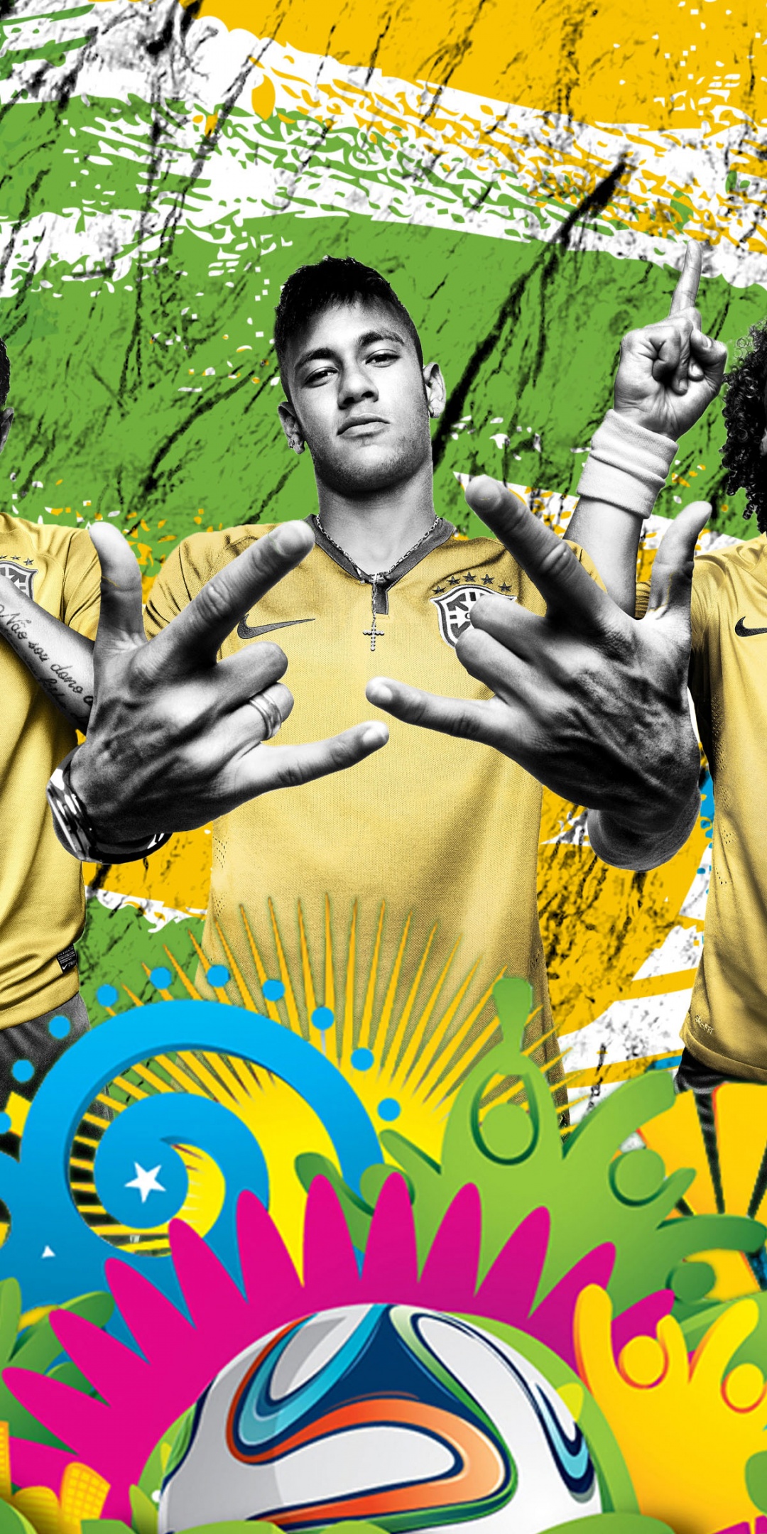 2014 World Cup Brazil Soccer Team