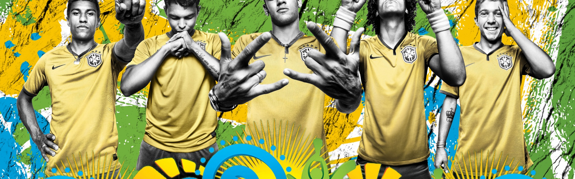 2014 World Cup Brazil Soccer Team