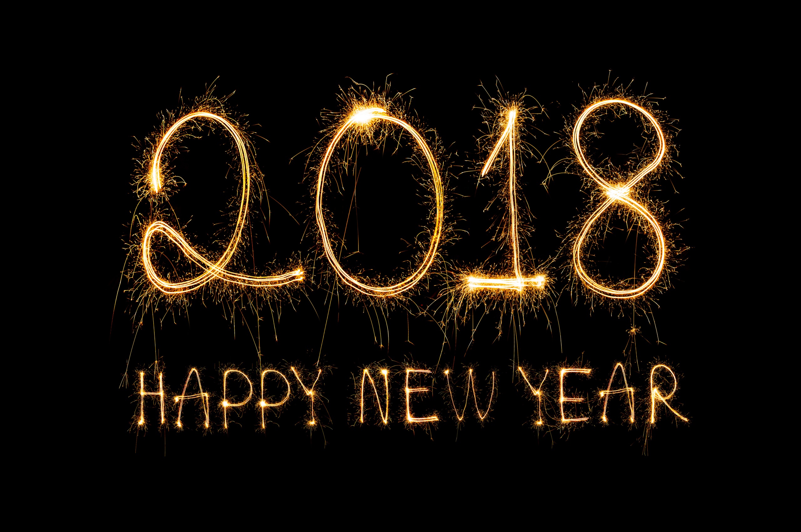 2018 Coming Happy New Year