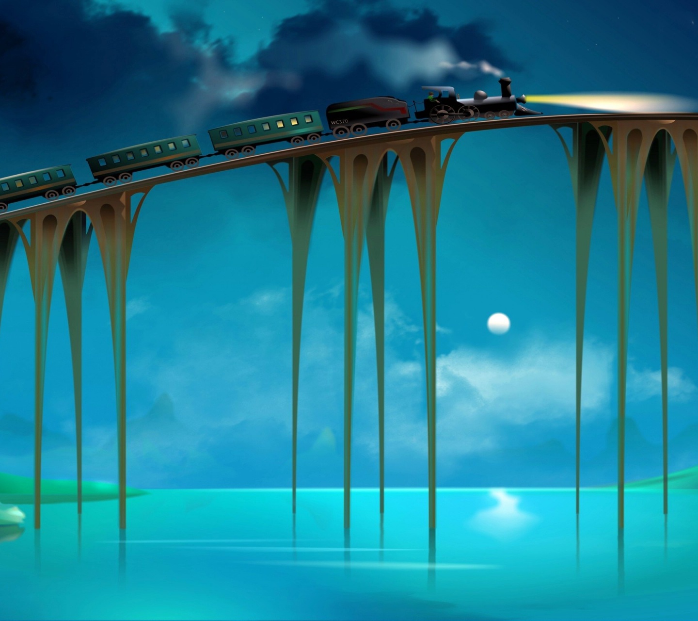 3D Bridge Train