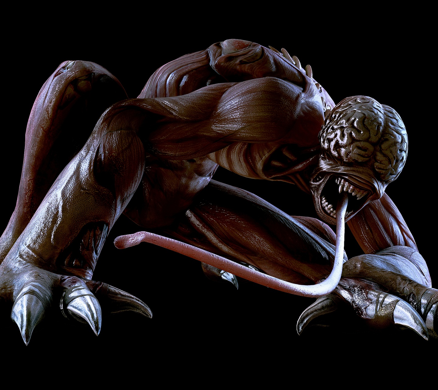 3D Licker From Resident Evil