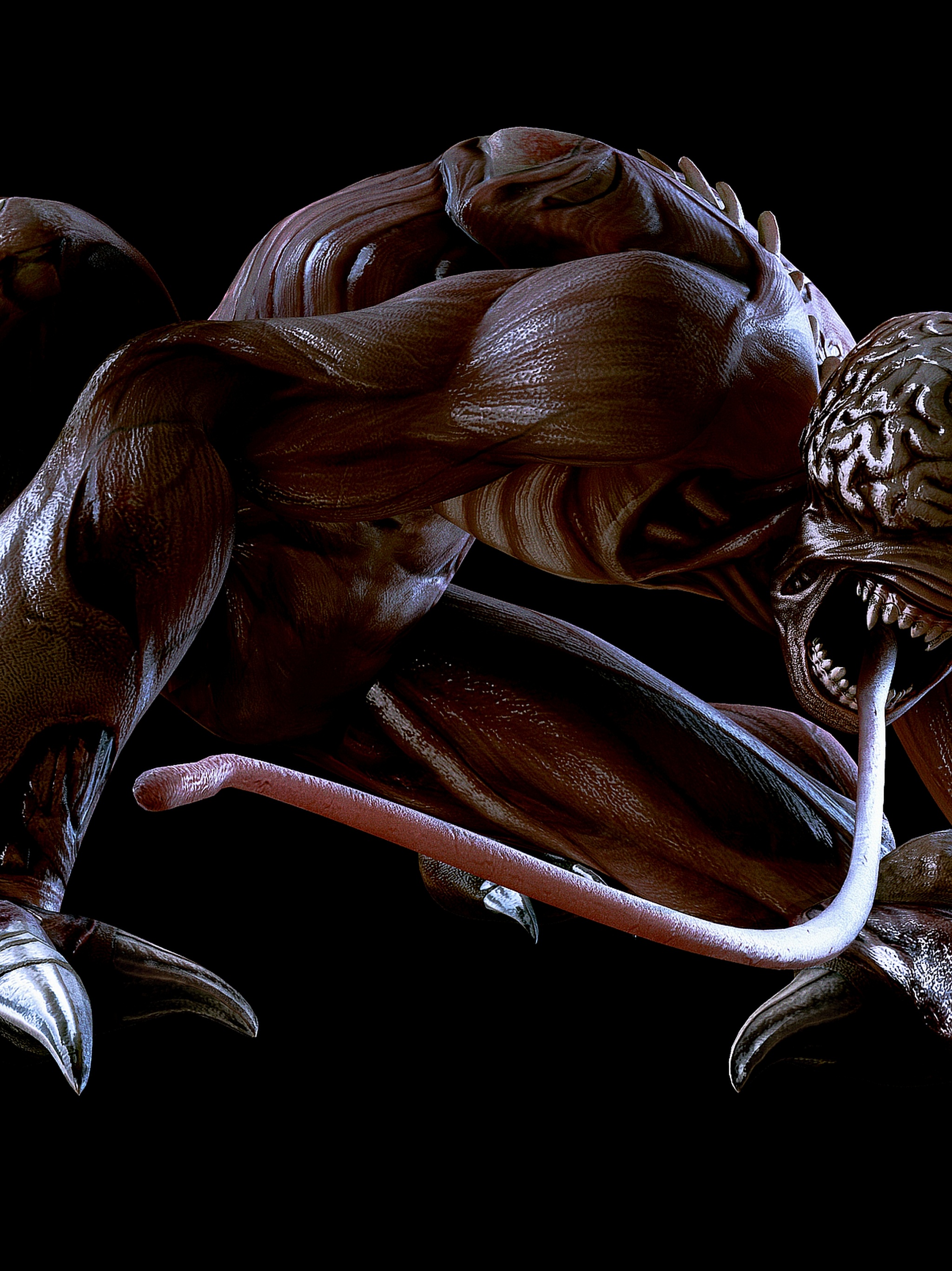 3D Licker From Resident Evil