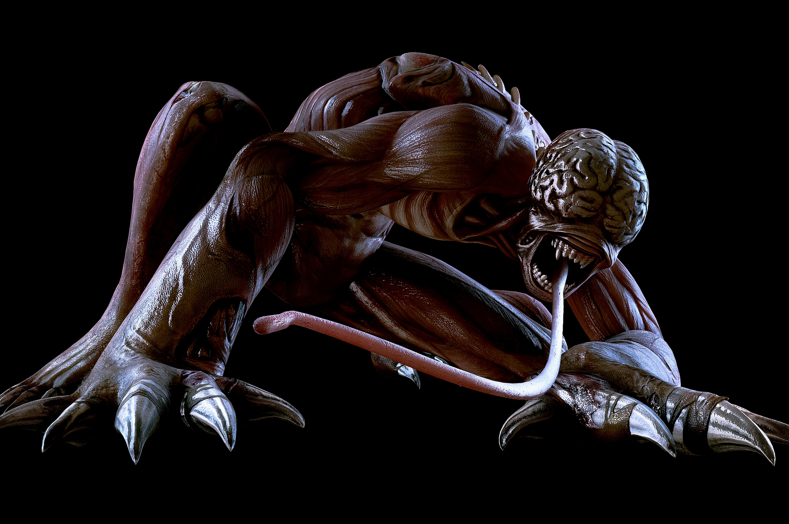 3D Licker From Resident Evil