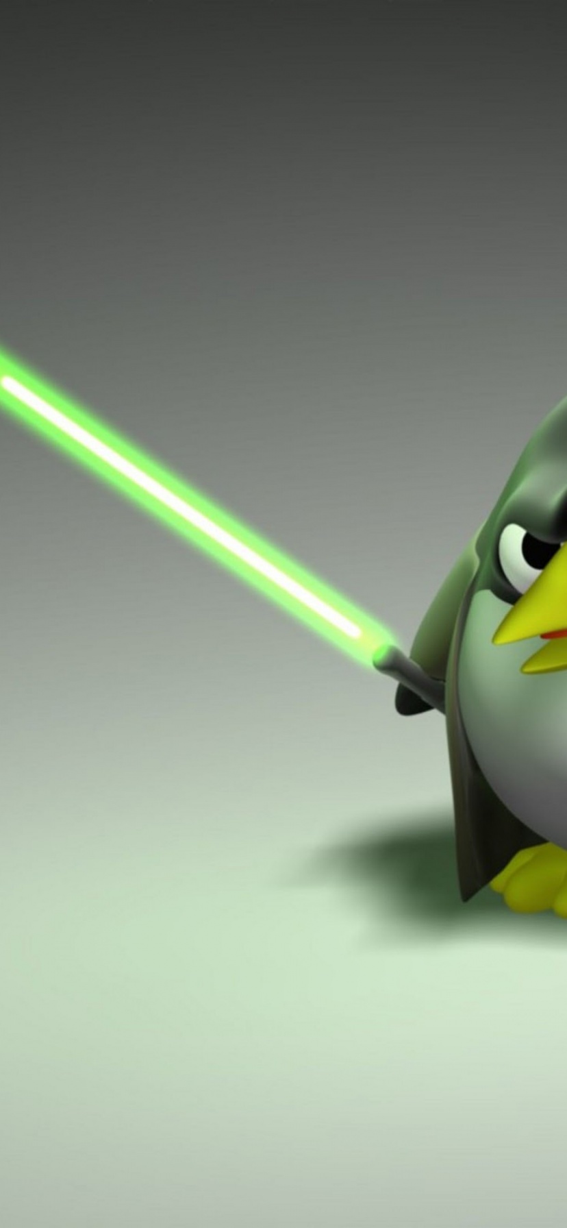 3D Penguin Jedi