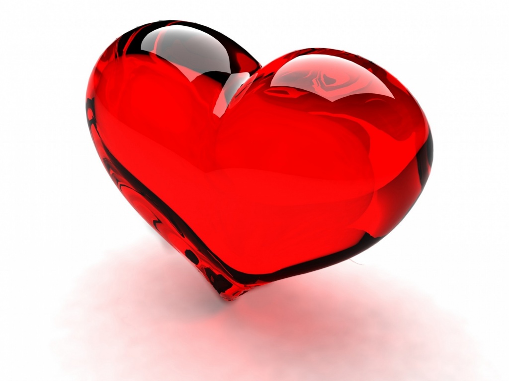 3D Red Heart