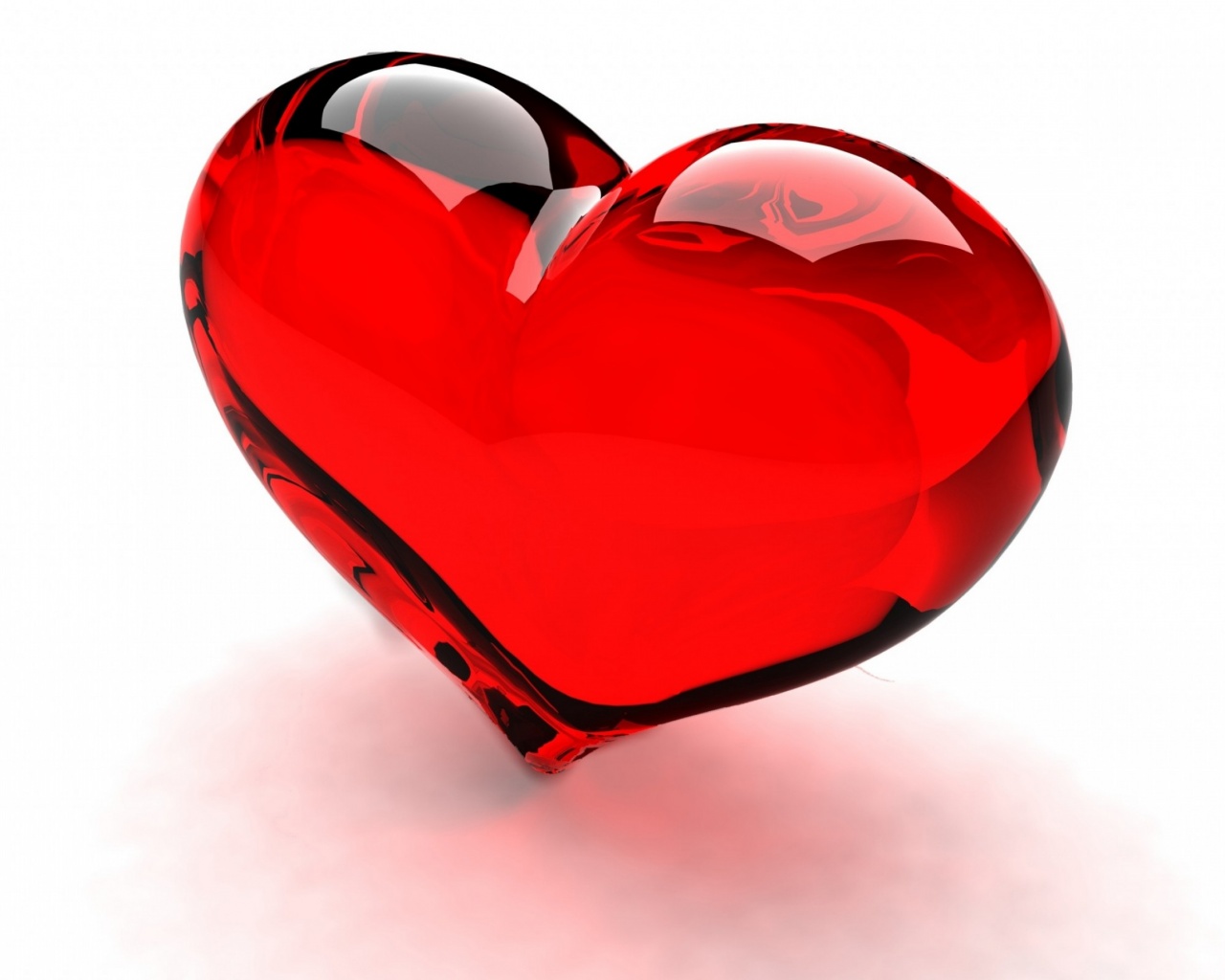 3D Red Heart