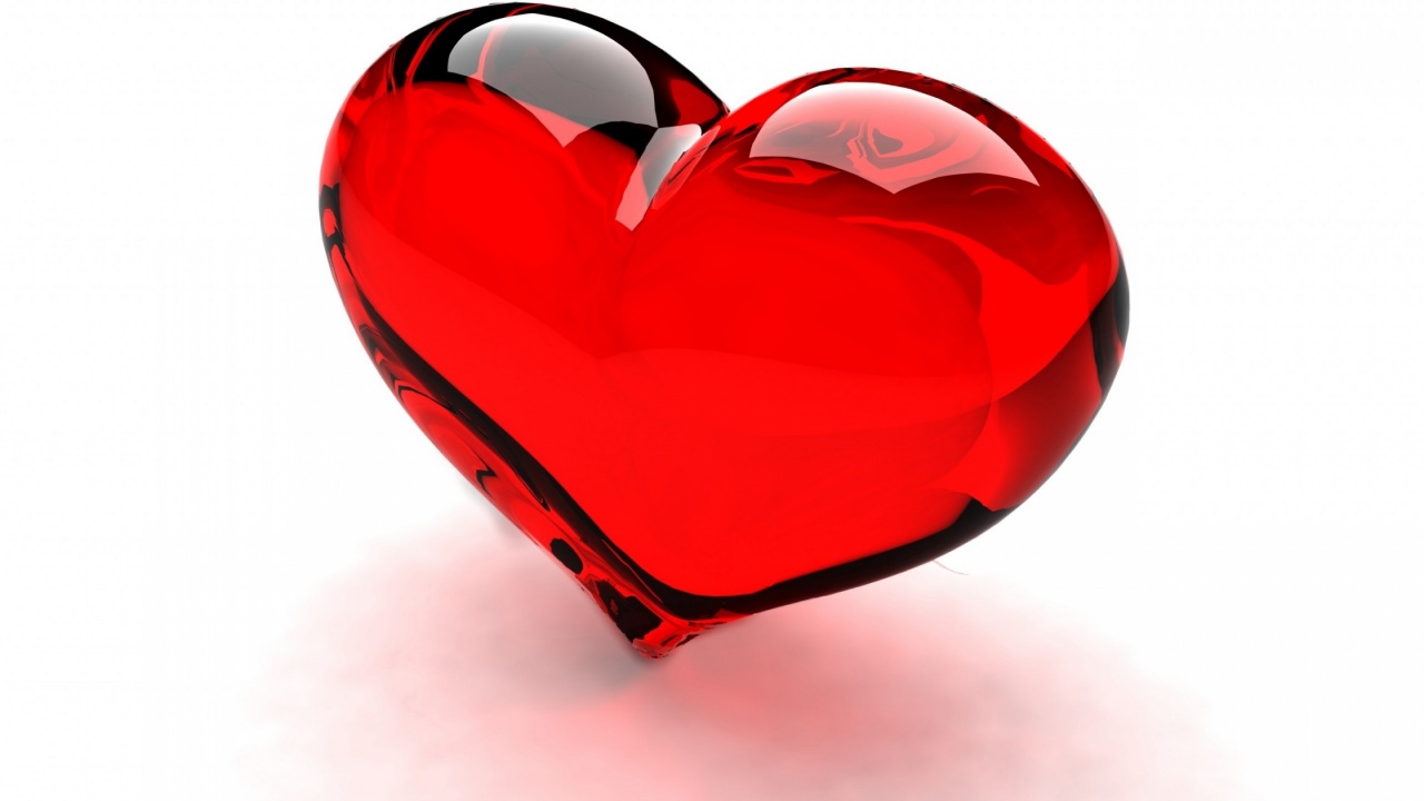 3D Red Heart