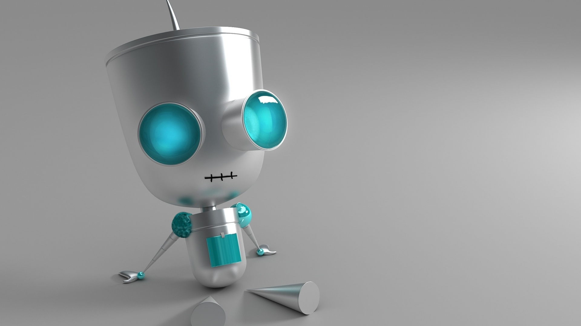 3D Robot Eyes Windows 8