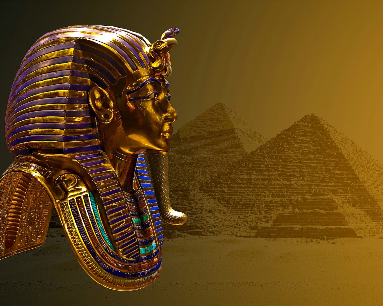 3D Tutankhamun Mask