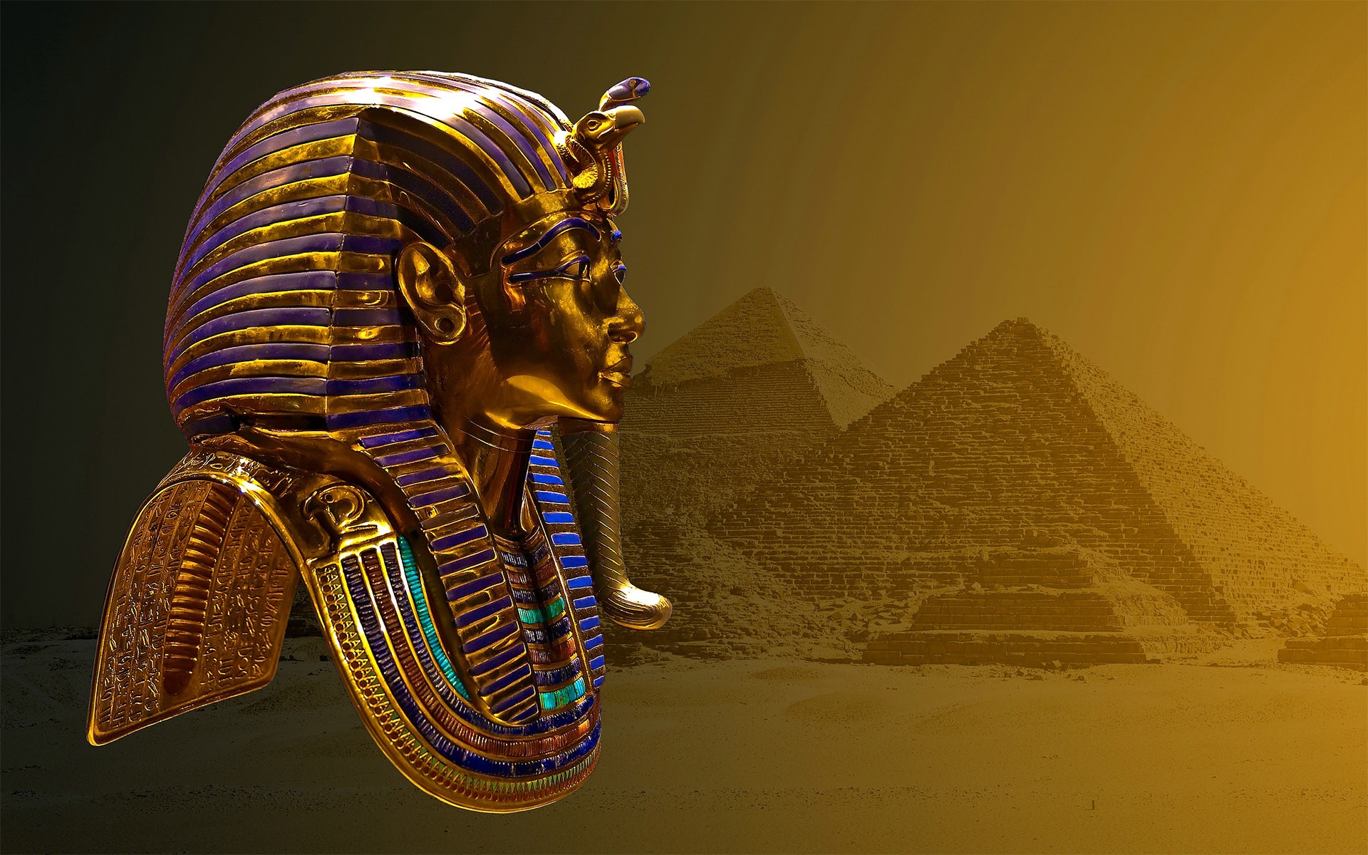 3D Tutankhamun Mask