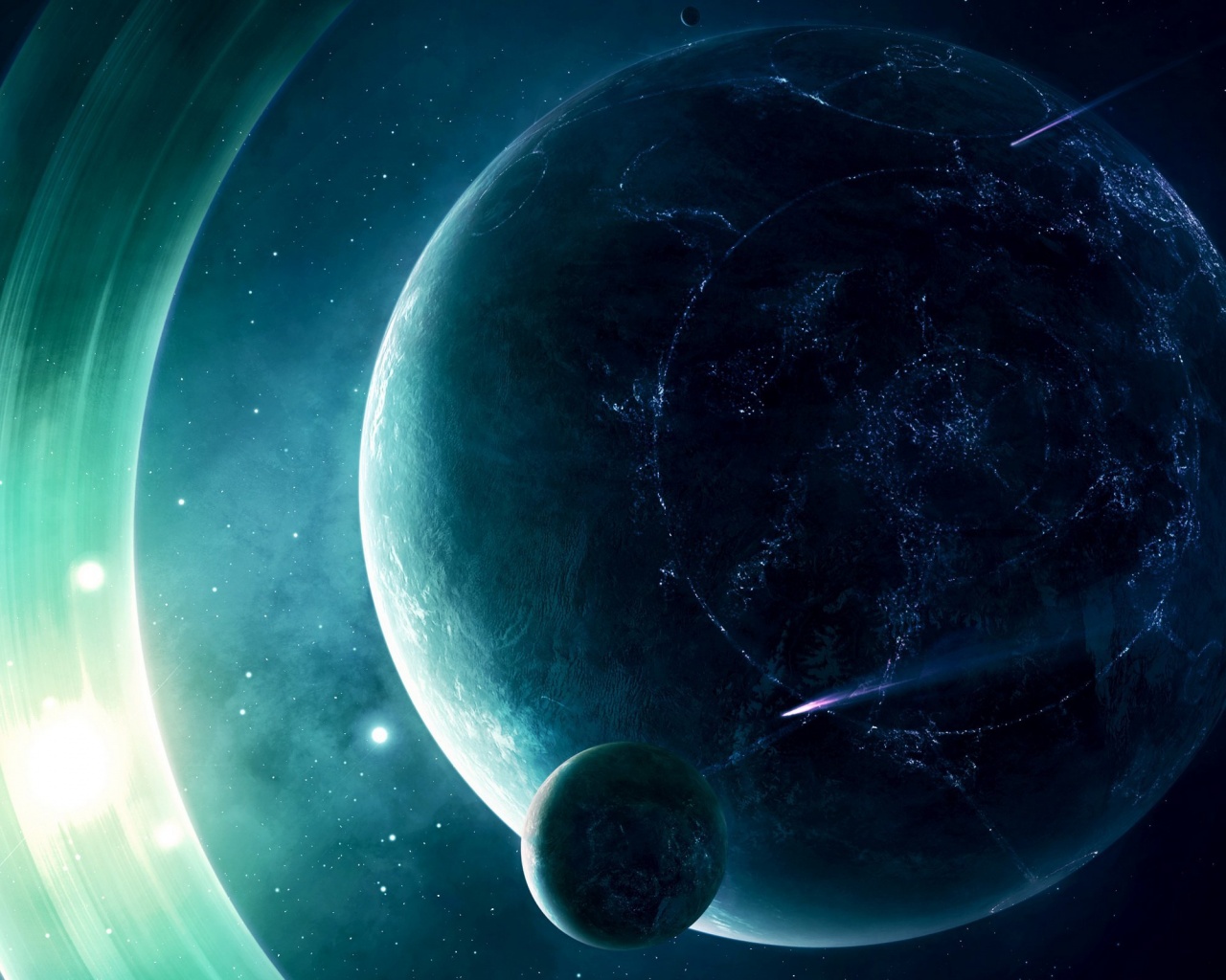 3D Universe Planet