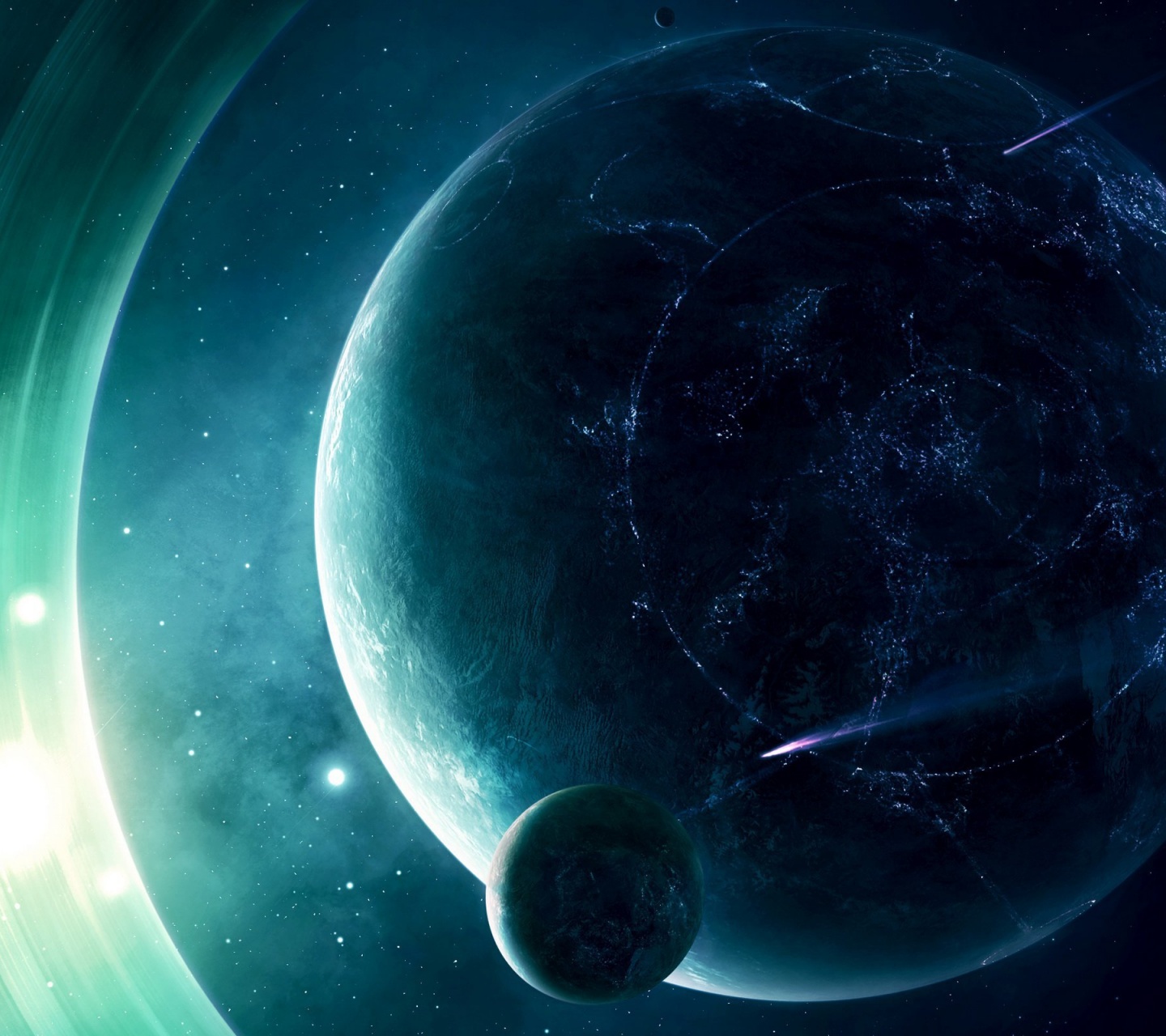 3D Universe Planet